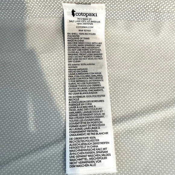 Cotopaxi Cielo Rain Trench Hooded Rain Jacket in Black - Small (NWT) - Picture 16 of 16